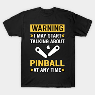 Warning Pinball T-Shirt